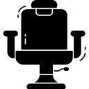 Barbershop visit and appointment access icon